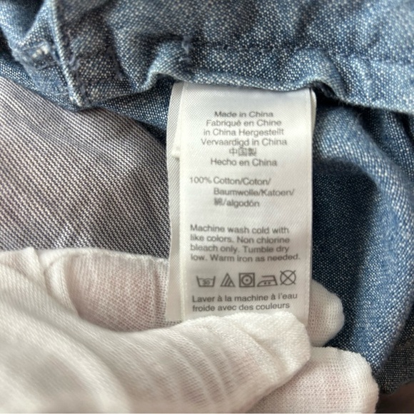 J Crew Relaxed-fit drawstring pant in indigo chambray - Picture 5 of 10